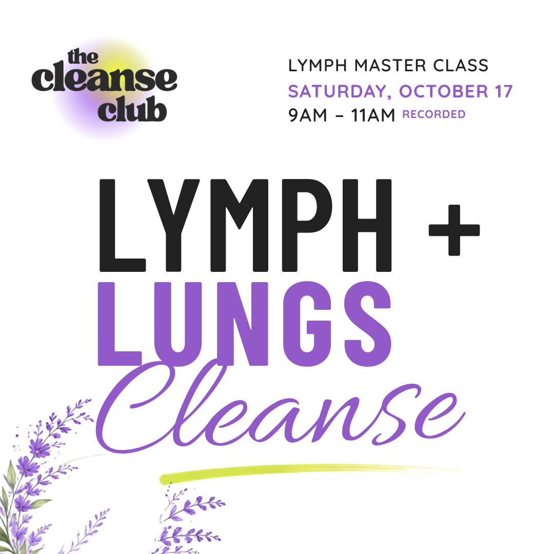 Lymph + Lungs Cleanse | October 2026