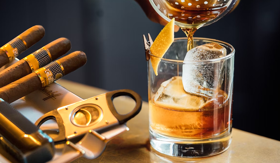 Cocktails and Cigars