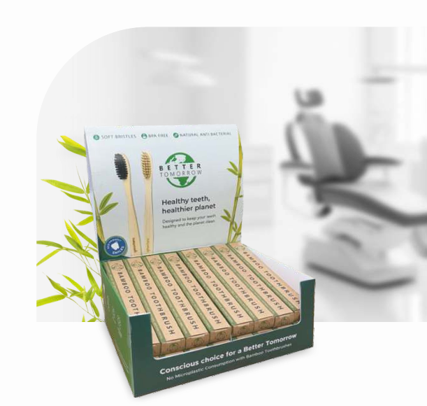 Dentist Special Bamboo Toothbrush Box