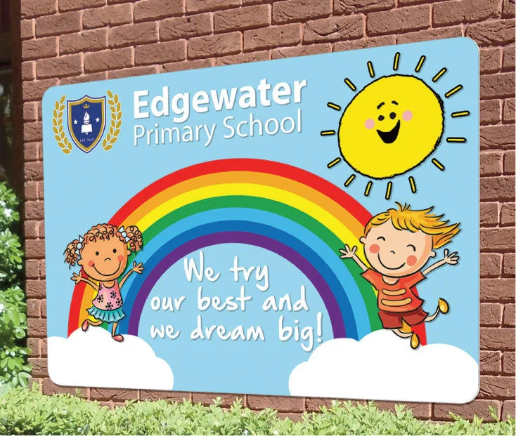signs for schools