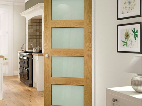 Oak Internal Doors With Frosted Glass: Stylish Privacy Solutions for Modern Homes