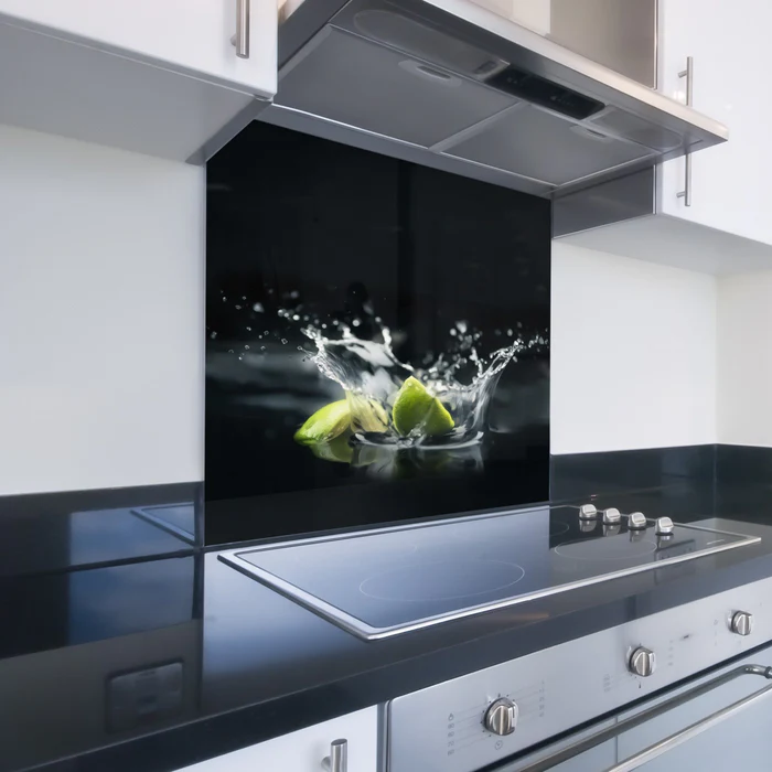 glass splashback