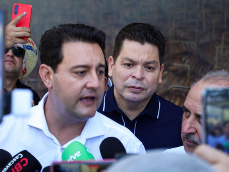 Ratinho Junior e Gugu Bueno participam da Festa do Trabalhador em Cascavel