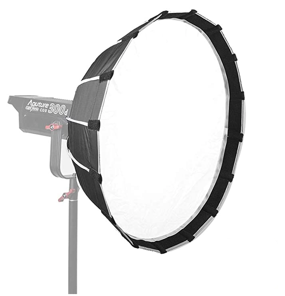 Aputure Light Dome mini II(21.6") Compact Size Studio Multi-purpose Parabolic Reflection Softbox Bow