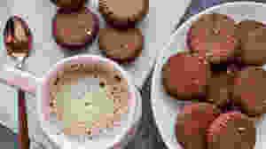Chocolate ginger biscuits - vegan and gluten free