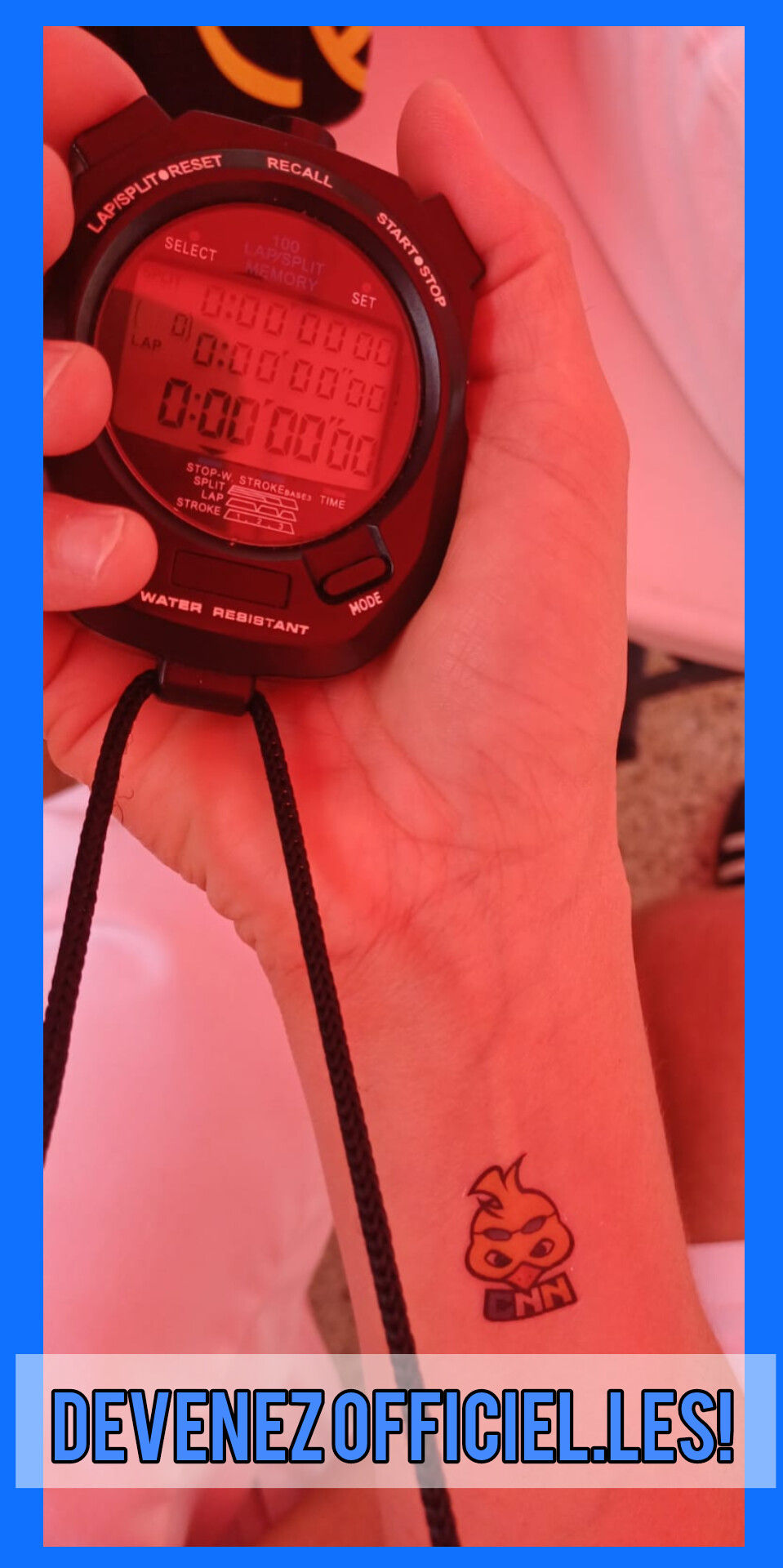 Devenez officiel.les!