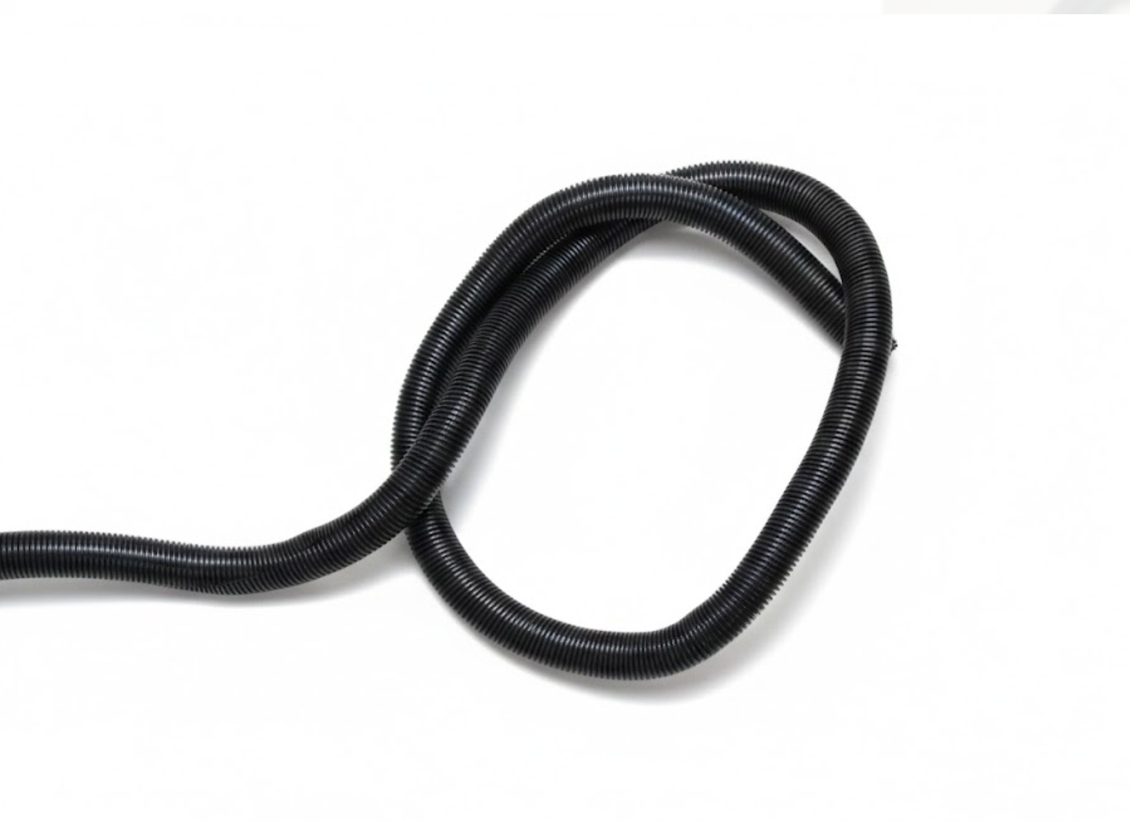 913-0006-03 • Loom, Split, 1" ID, BLK, Polyethylene