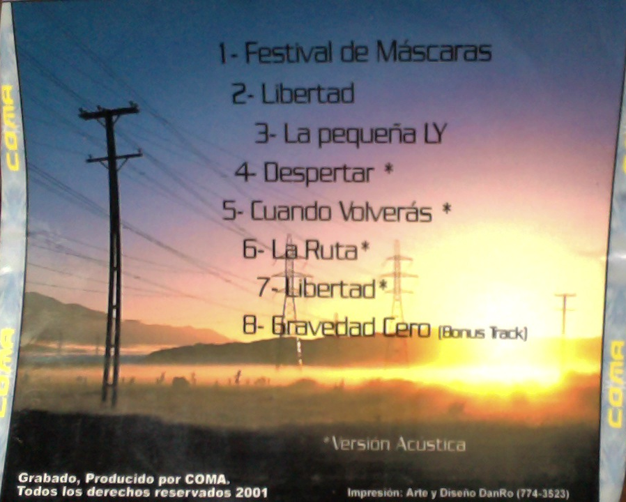 COMA- DESPERTAR- 2001
