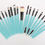 Thumbnail: Zaina Makeup Brush Set - Teal