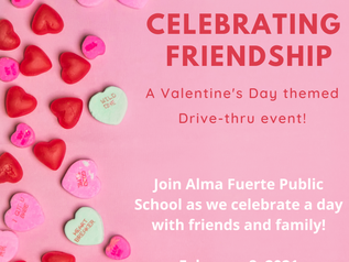 CELEBRATING FRIENDSHIP: a drive-thru event!