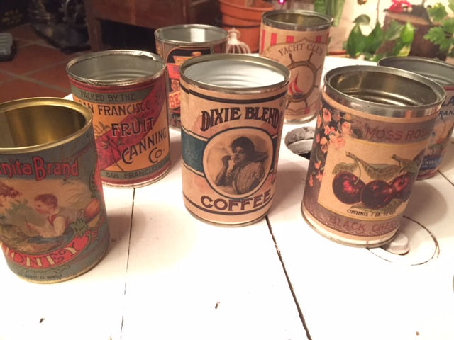 Miniatura: SET x 2 - Latas decoradas