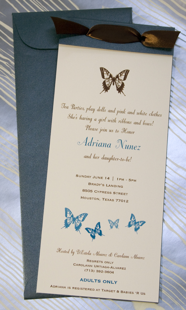Butterfly Baby Shower