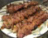 BROCHETTE DE VIANDE HACHE