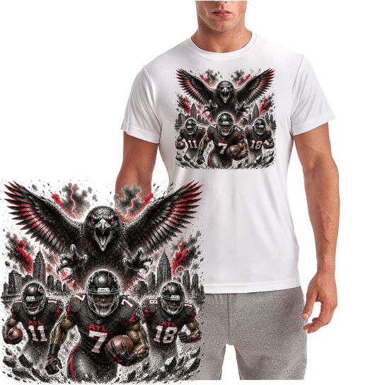 Atlanta Football City Rush Short Sleeve T-Shirt
