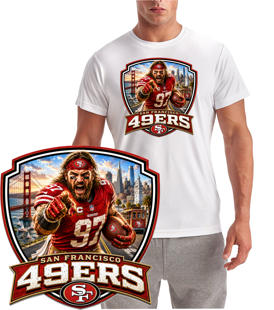 San Francisco Shield Design Short Sleeve T-Shirt