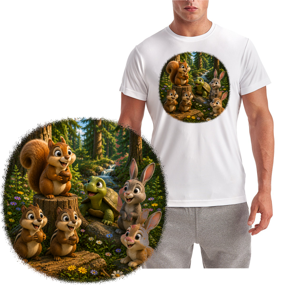 Nature Lovers Short Sleeve T-Shirt