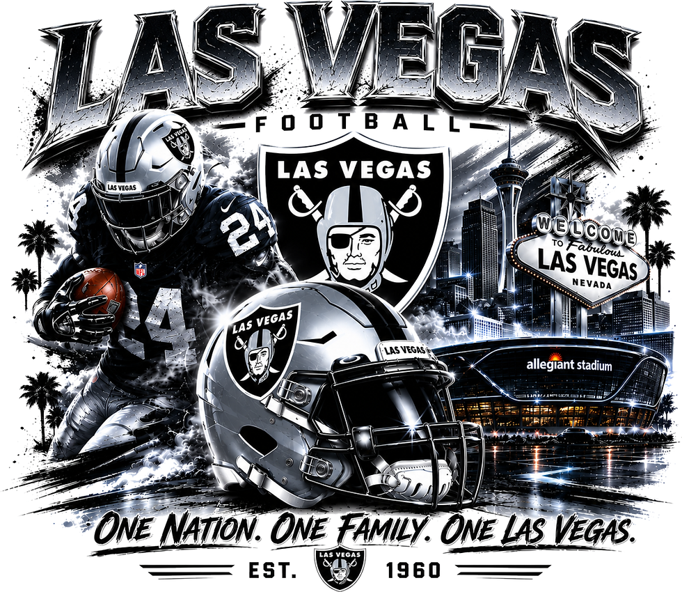 Thumbnail: Las Vegas Football Downtown Short Sleeve T-Shirt