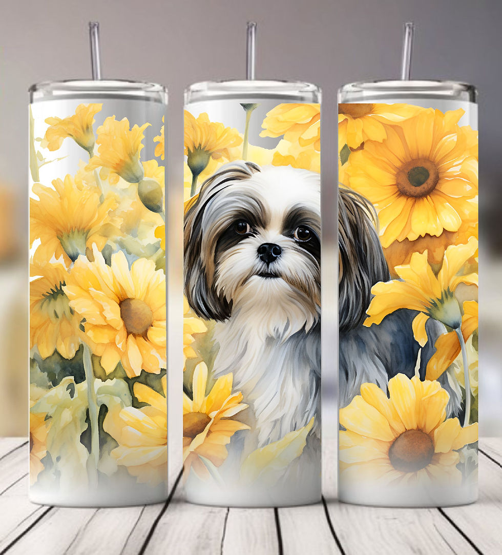 20oz. Shih Tzu Tumblers