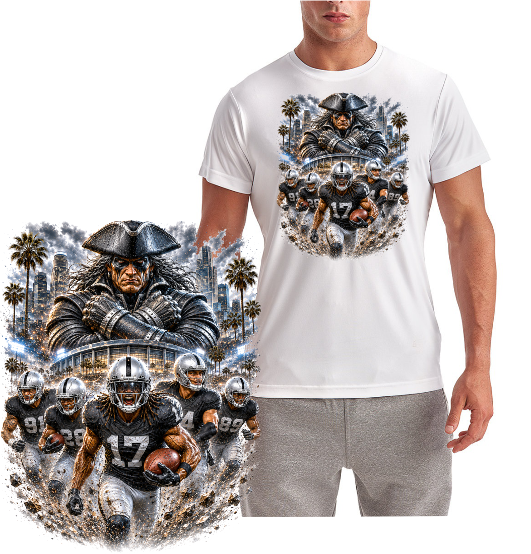 Las Vegas Football Player Stadium Short Sleeve Shirt
