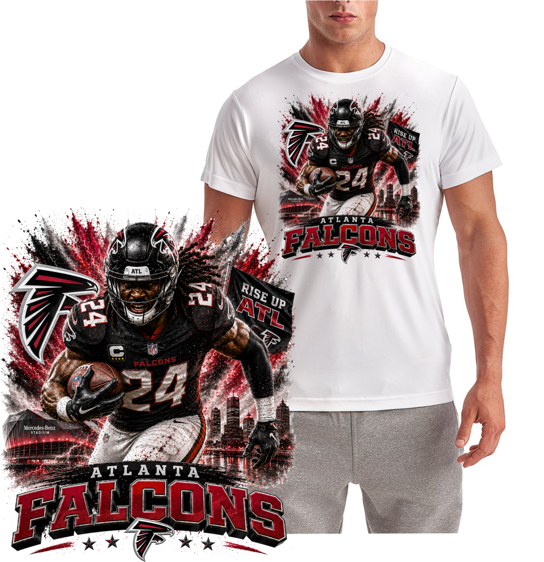 Atlanta Football Running Short Sleeve T-Shirt