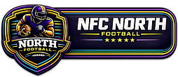 NFC North Football logo for an online sports apparel shop