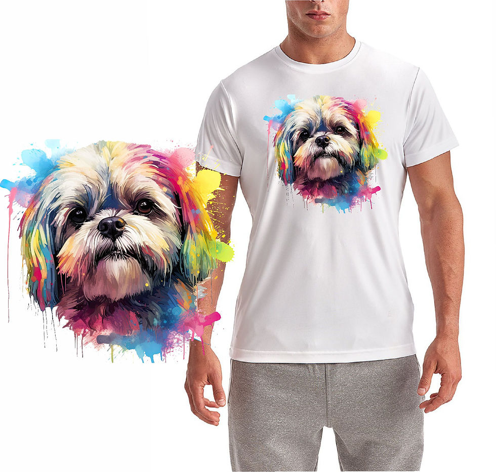 Shih Tzu Color Splash