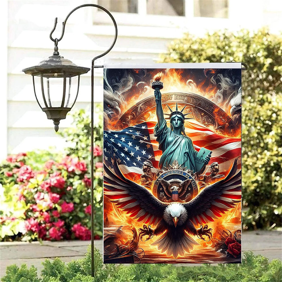 American Eagle Garden Flag