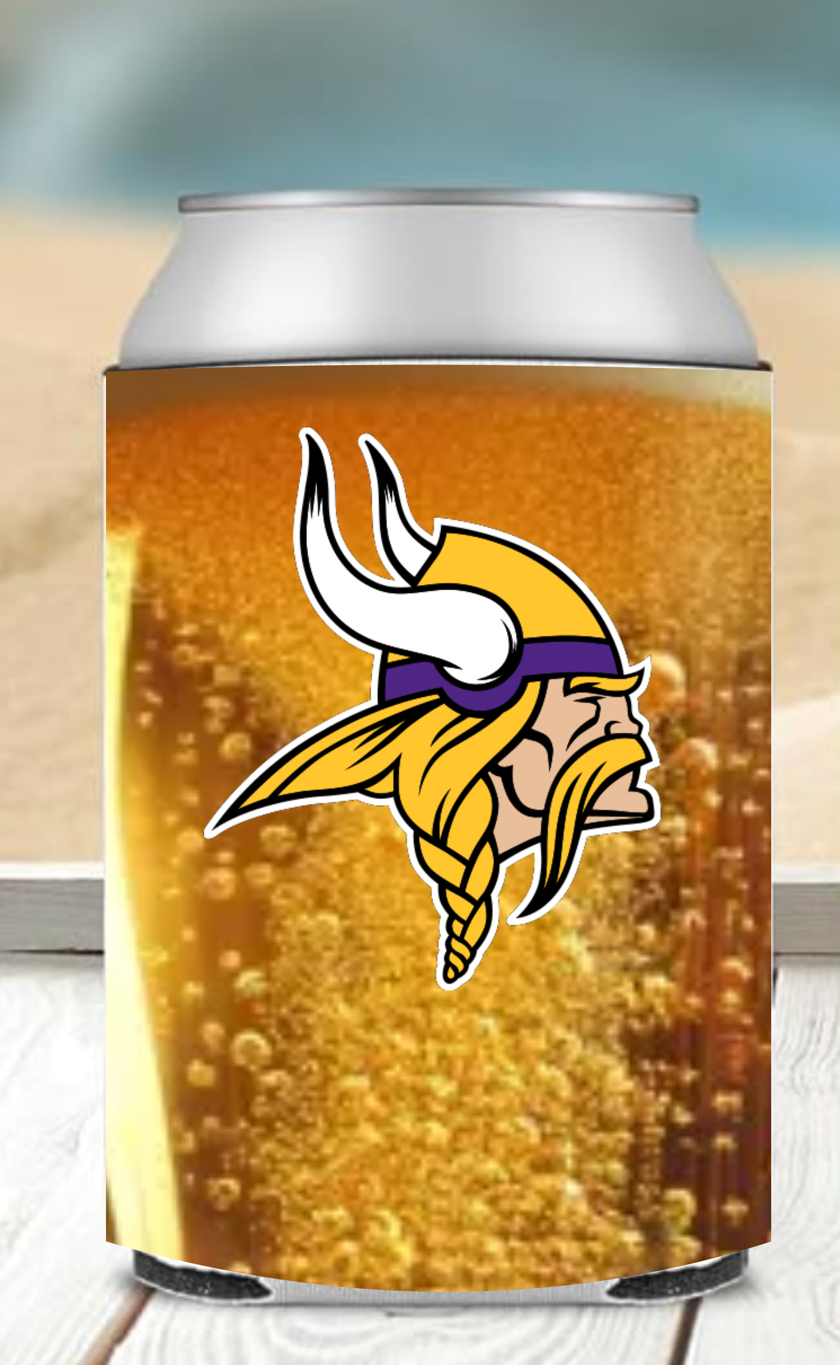 Viking Koozie Minnesota Football Sports Fan Must Have