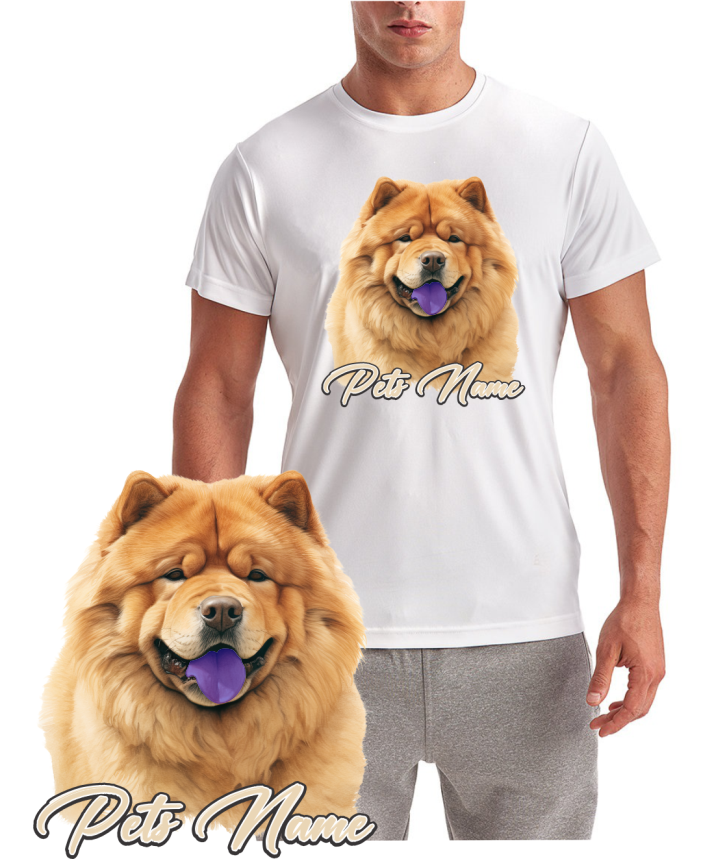 Chow Chow Breed Short Sleeve T-Shirt