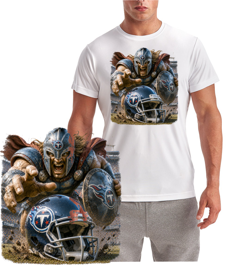 Titan Charge In Stadium