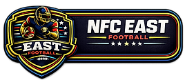 NFC East Football logo for an online sports apparel shop