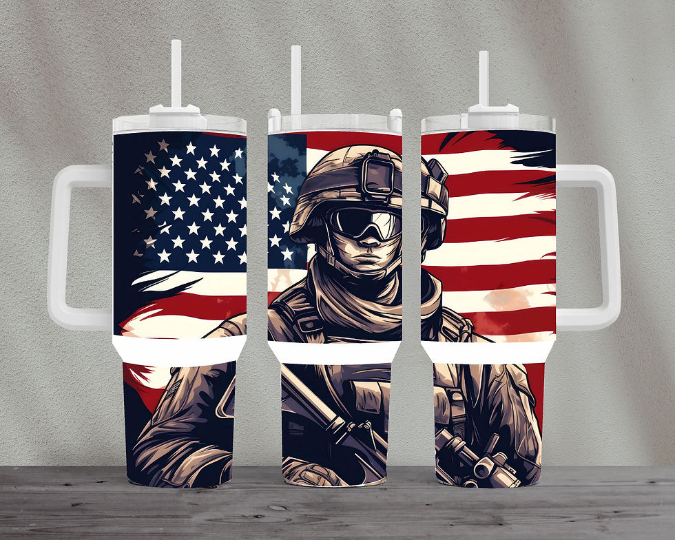 40oz. Military Tumbler