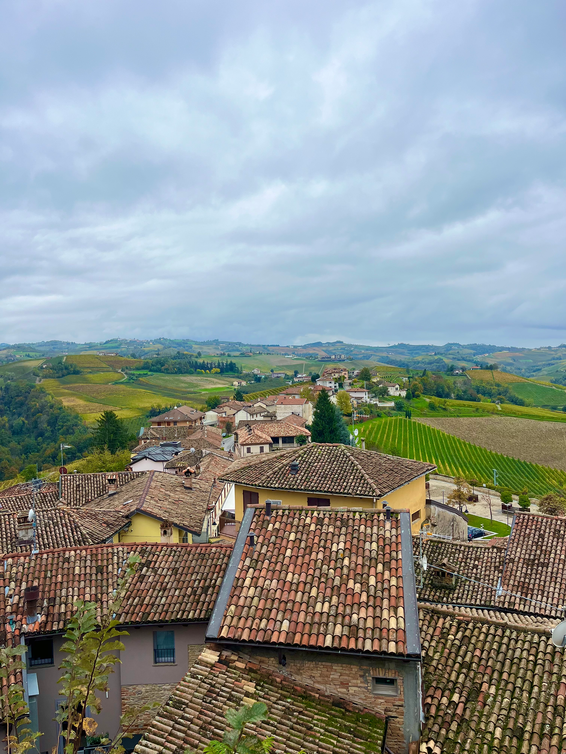 Overlooking Serralunga d'Alba