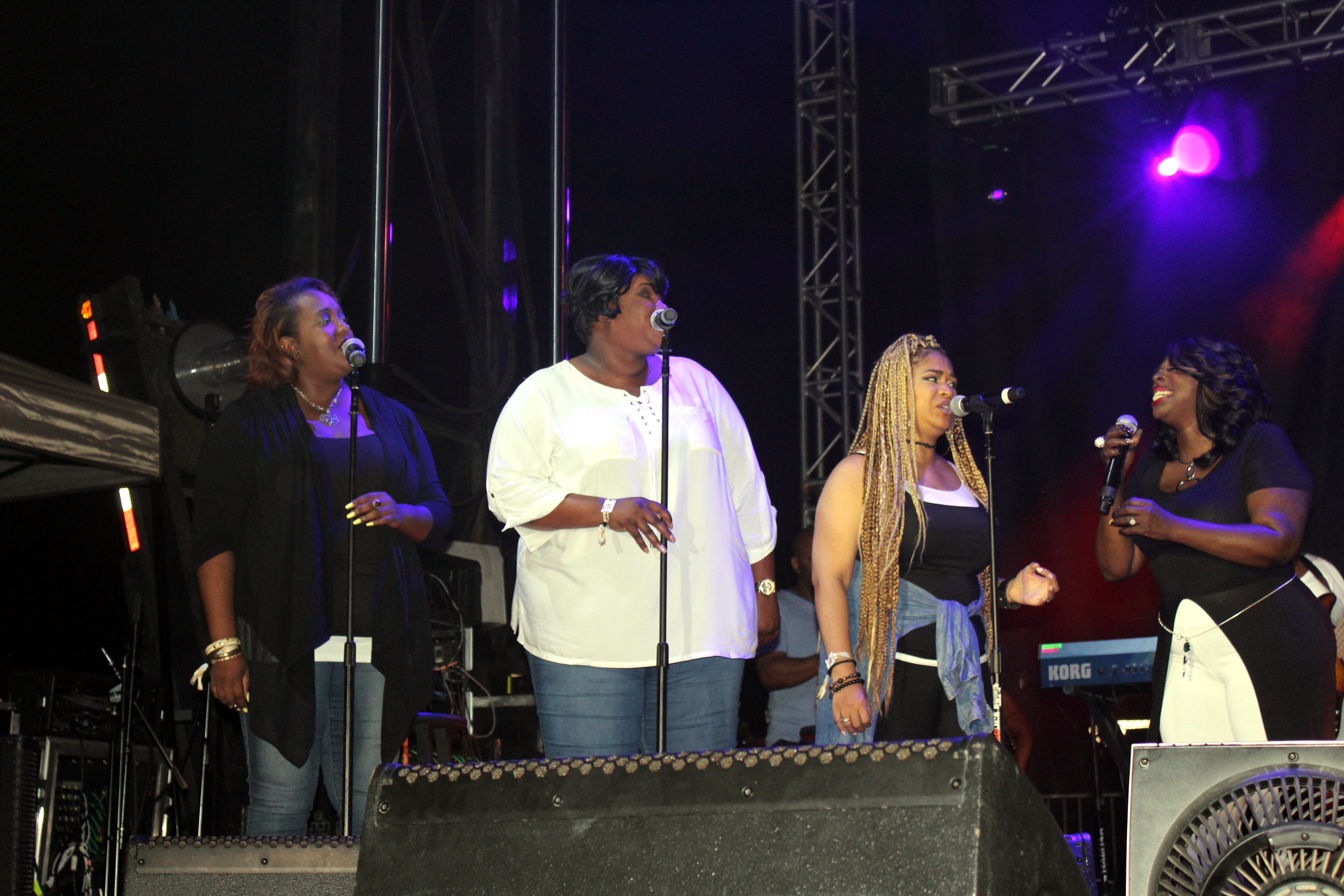 Angie Stone and group