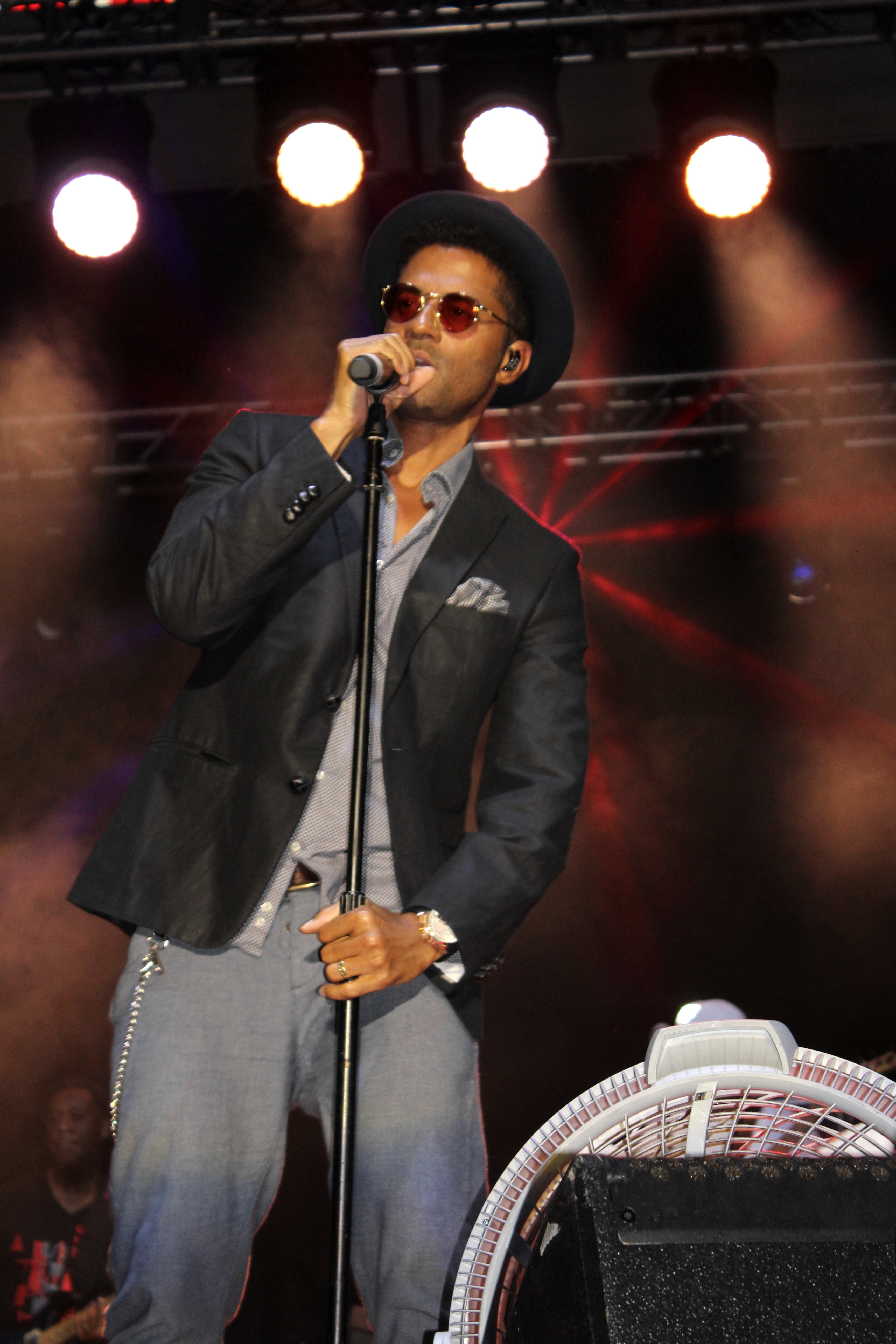 Eric Benet Performing