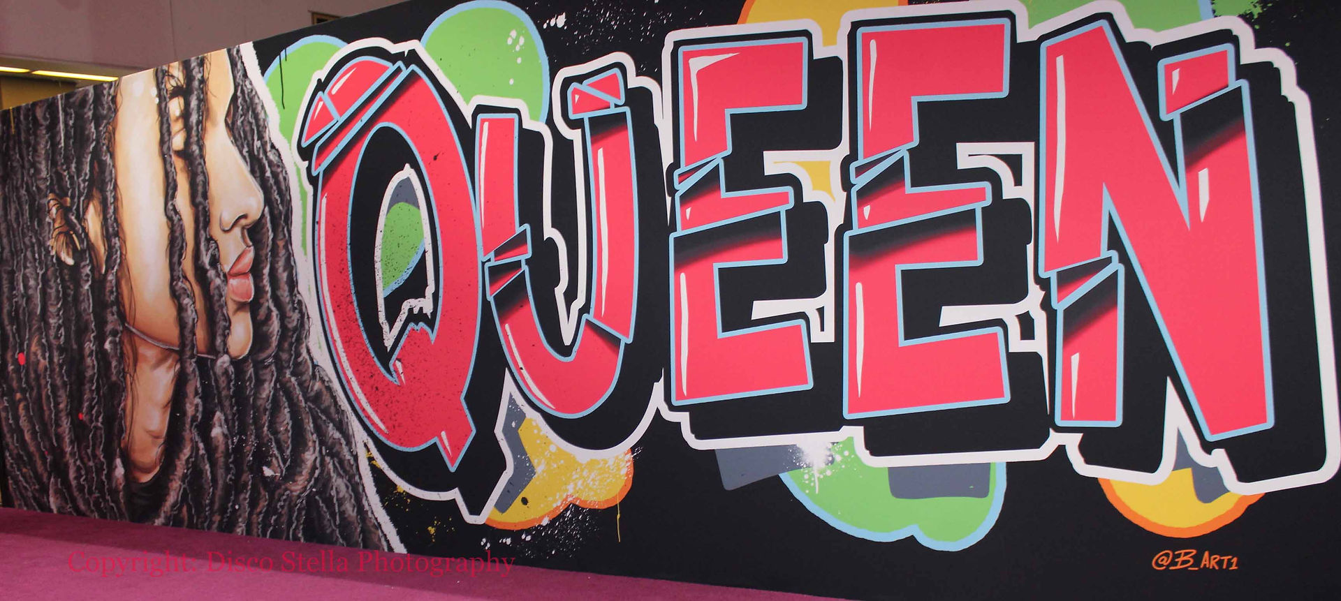 Mural Display - Queen