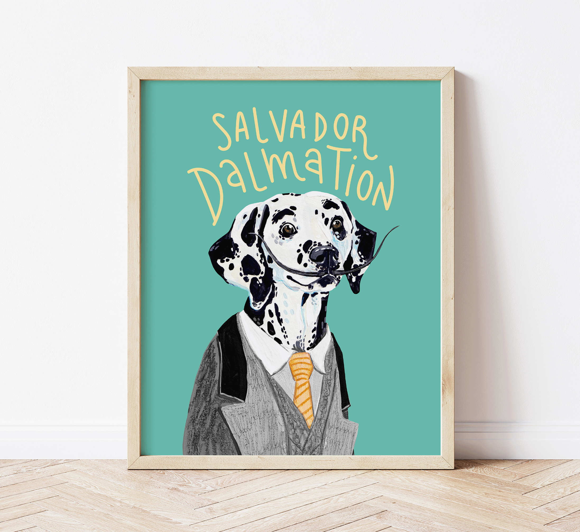 Salvador Dalmation - Iconic Dogs - Salvador Dali Print