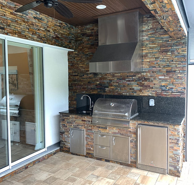 outdoor kitchen builder punta gorda