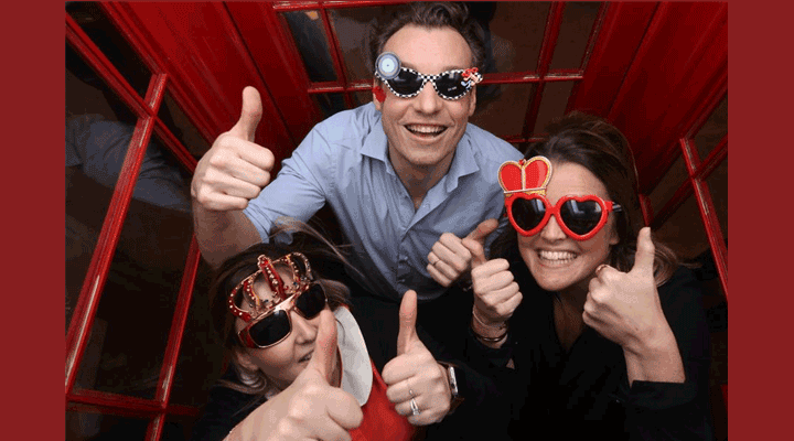 Animation Cabine Photo de Londres