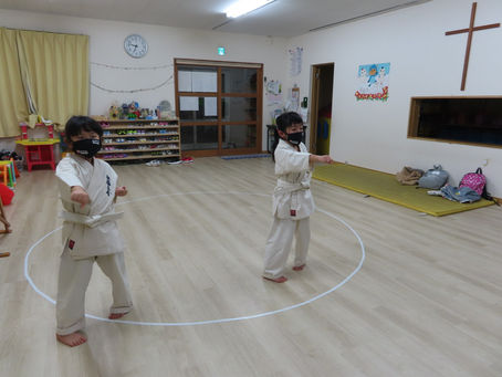 新年初稽古 森町道場キッズクラス