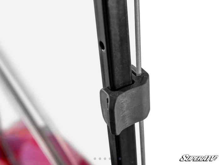 Thumbnail: Corsa Blue E-Z-GO Express S Flip Down Windshield