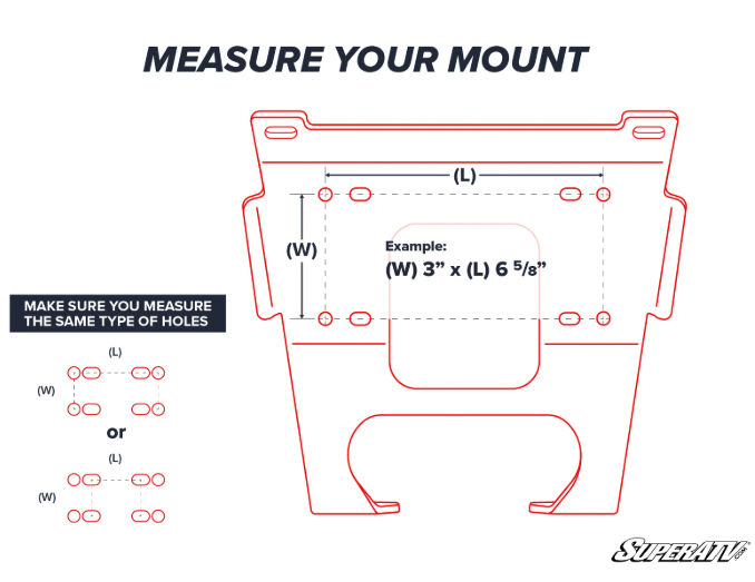 Thumbnail: Polaris RZR PRO XP Winch Mounting Plate