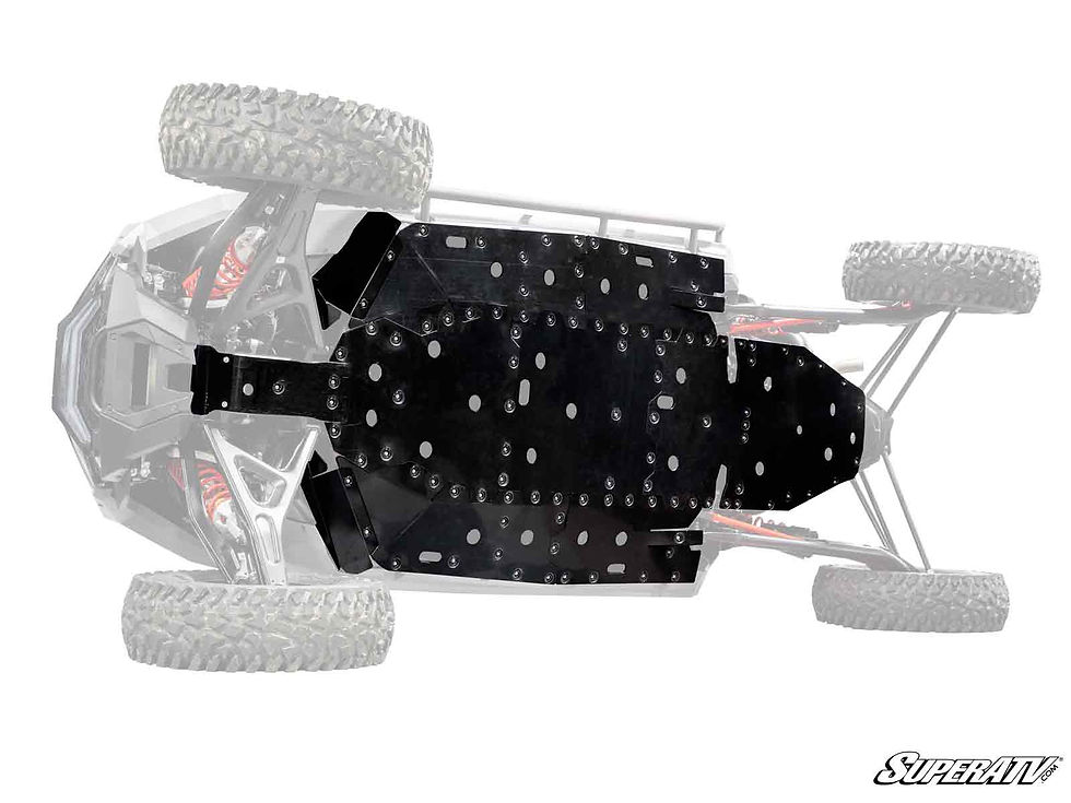 Thumbnail: Polaris RZR Turbo R 4 Full Skid Plate