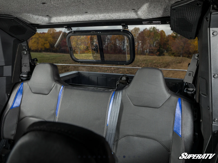 Thumbnail: Polaris Xpedition XP Sliding Rear Windshield