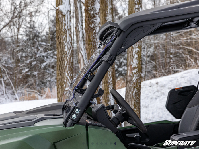 Thumbnail: Yamaha Wolverine RMAX Flip Windshield