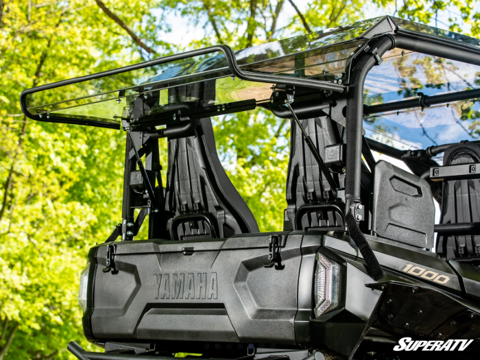 Thumbnail: Yamaha Wolverine RMAX4 1000 Rear Flip Windshield