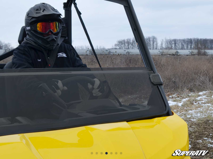 Thumbnail: Can-Am Defender Half Windshield