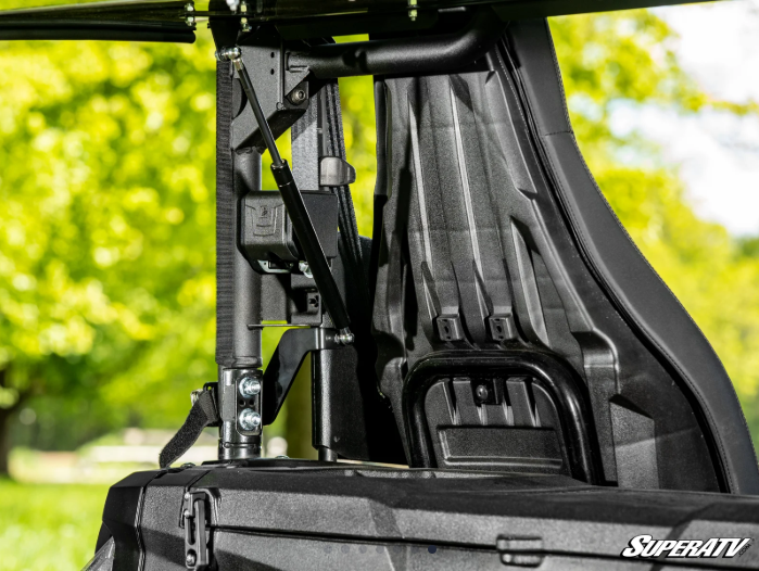 Thumbnail: Yamaha Wolverine RMAX4 1000 Rear Flip Windshield