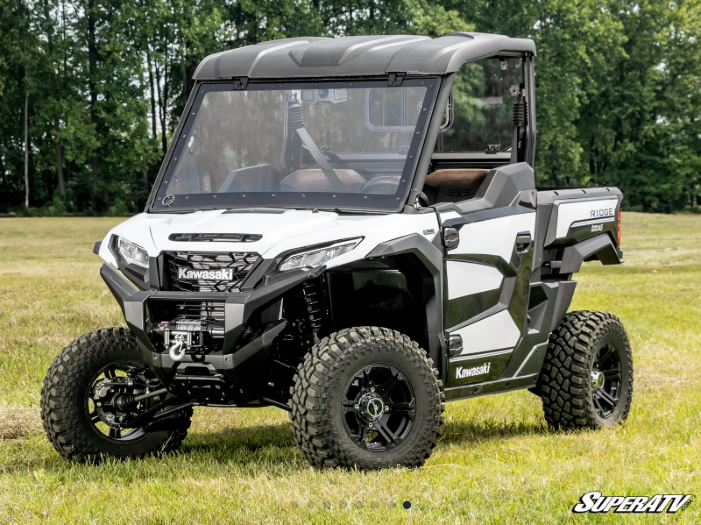Thumbnail: Kawasaki Ridge MaxDrive Power Flip Windshield