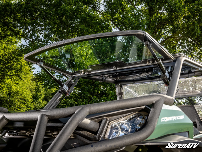 Thumbnail: Can-Am Maverick Trail MaxDrive Power Flip Glass Windshield